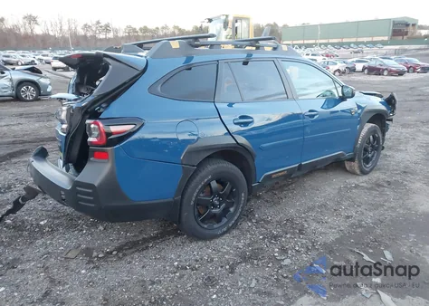 2022 Subaru Outback Wilderness из США, поврежденный, VIN 4S4BTGUD0N3199672